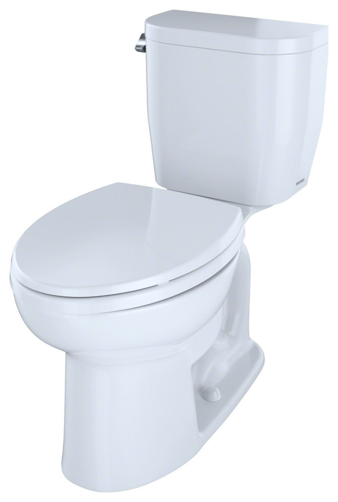 Toto Entrada Elongated 1.28 GPF Univ. Height Toilet Contemporary