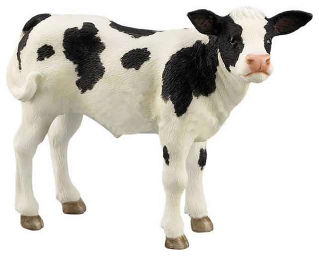 Holstein Bull Statue Farmhouse Decorative Objects And Figurines