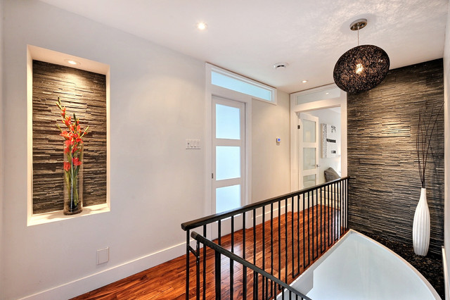 Modern house remodel contemporary-hall