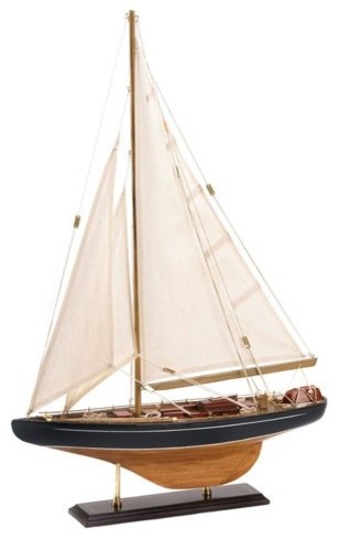 Classic Wooden Sailing Ship Model