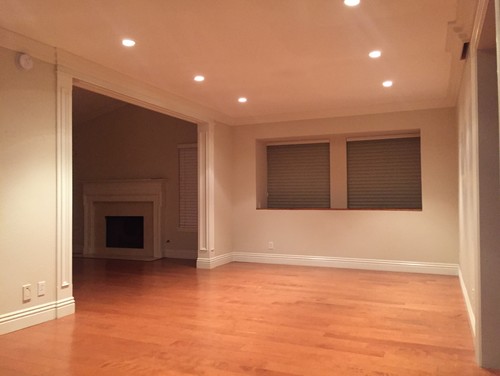 Paint Color With Hardwood Floors A Lot Of Pictures Online Show Beige Wall Color With This Hardwood But I Was Really Keen On Painting Them Gray Any Suggestions Thank You