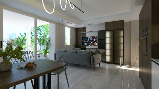 AM HOME contemporary-vardagsrum