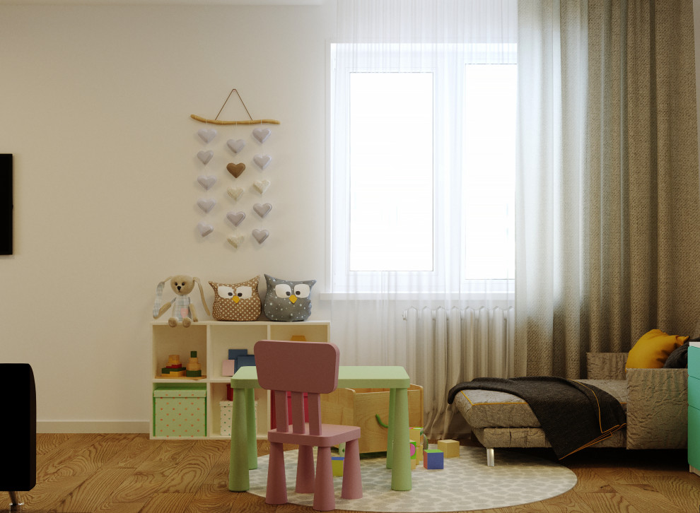 визуализация жилой комнаты