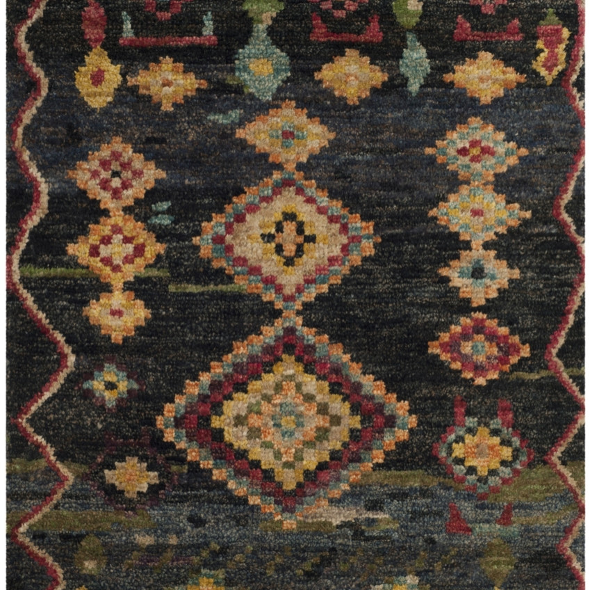 Safavieh Tangier Collection Tgr652b Hand-Knotted Black Rug