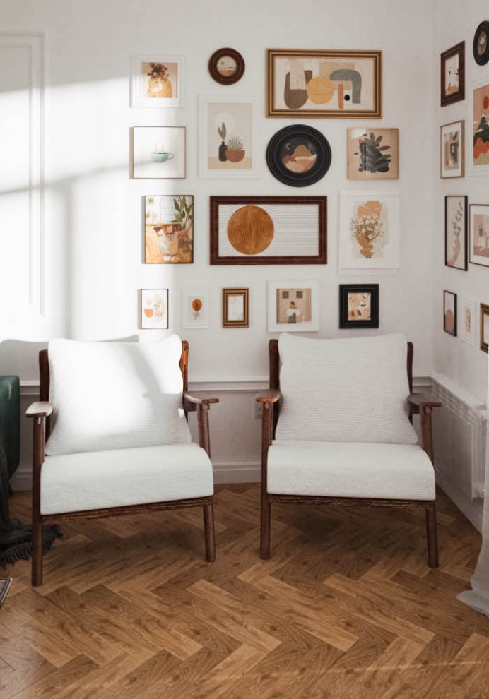 Интерьер в стиле mid-century modern