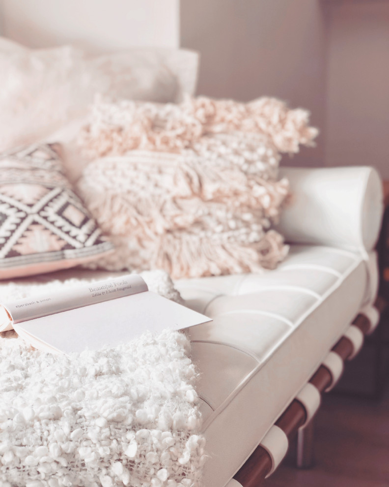 Modernes Wohnzimmer mit Boho Elementen