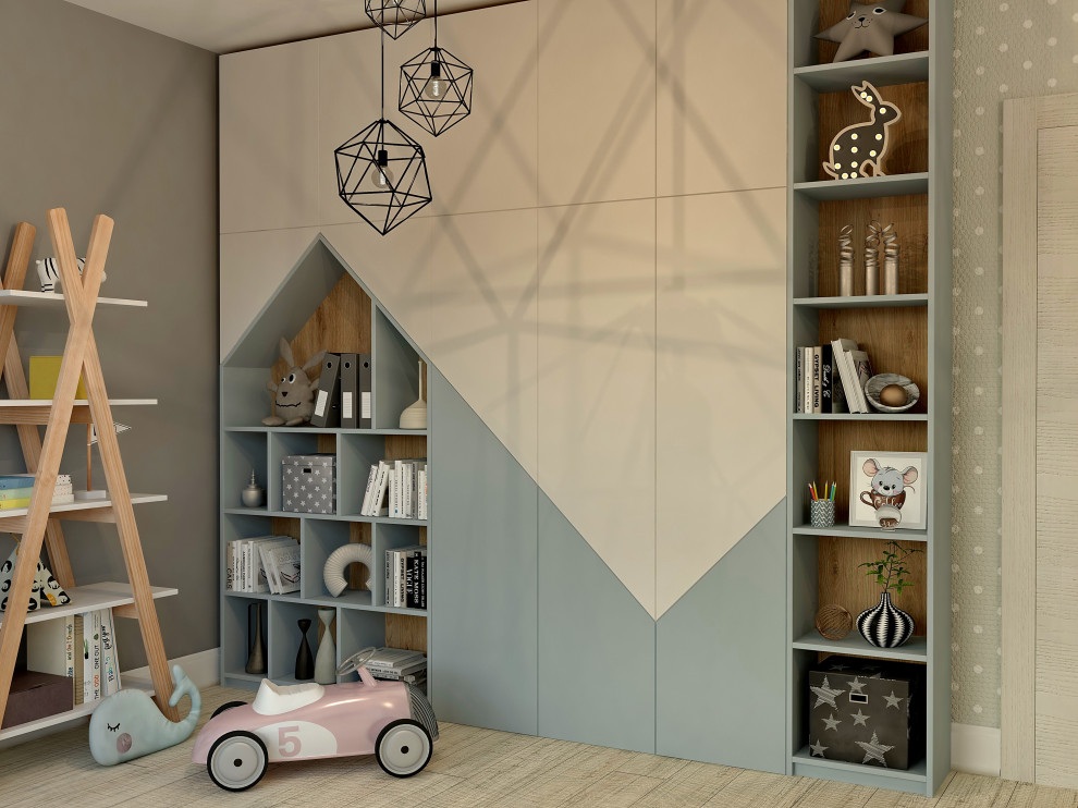 Детская комната в скандинавском стиле