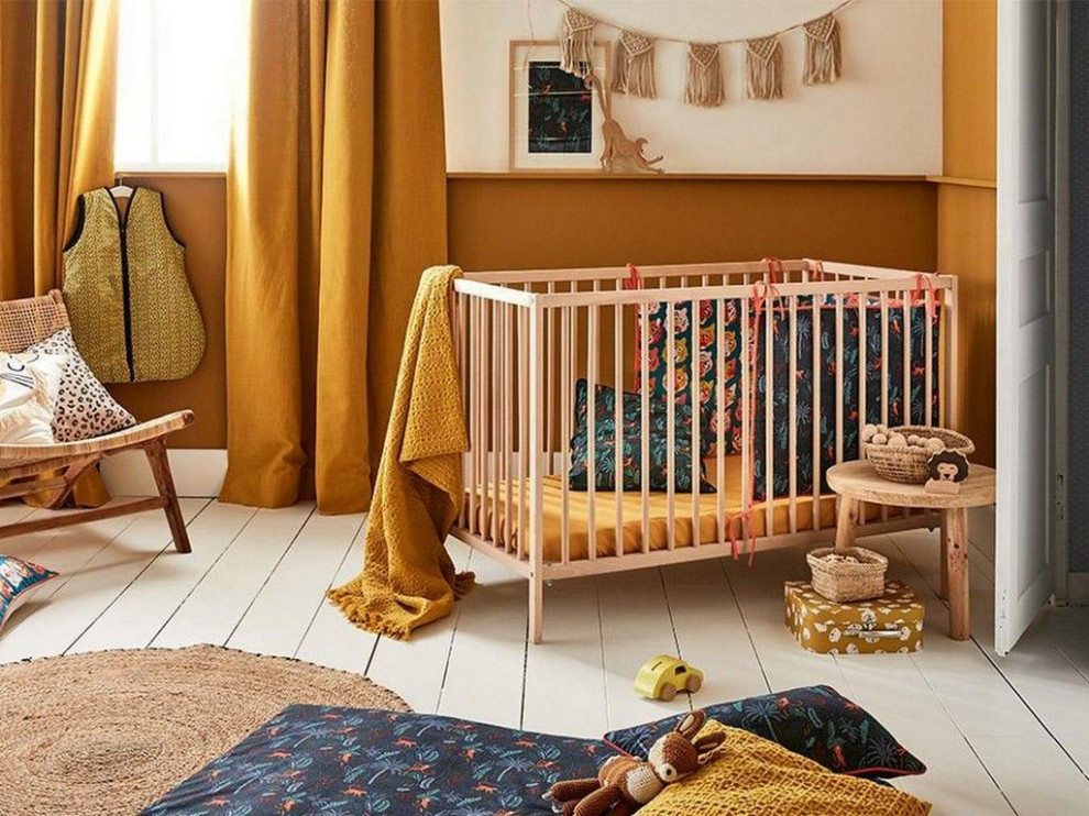 Chambre bébé mixte terracotta - Pinterest