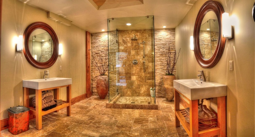 Bathroom - transitional bathroom idea