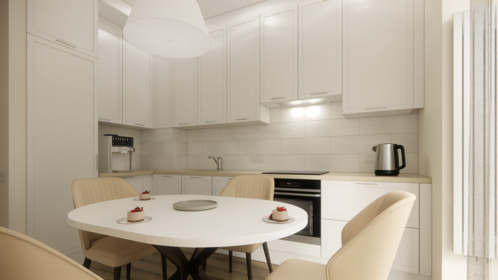 Квартира в ЖК Кристалл: новая классика