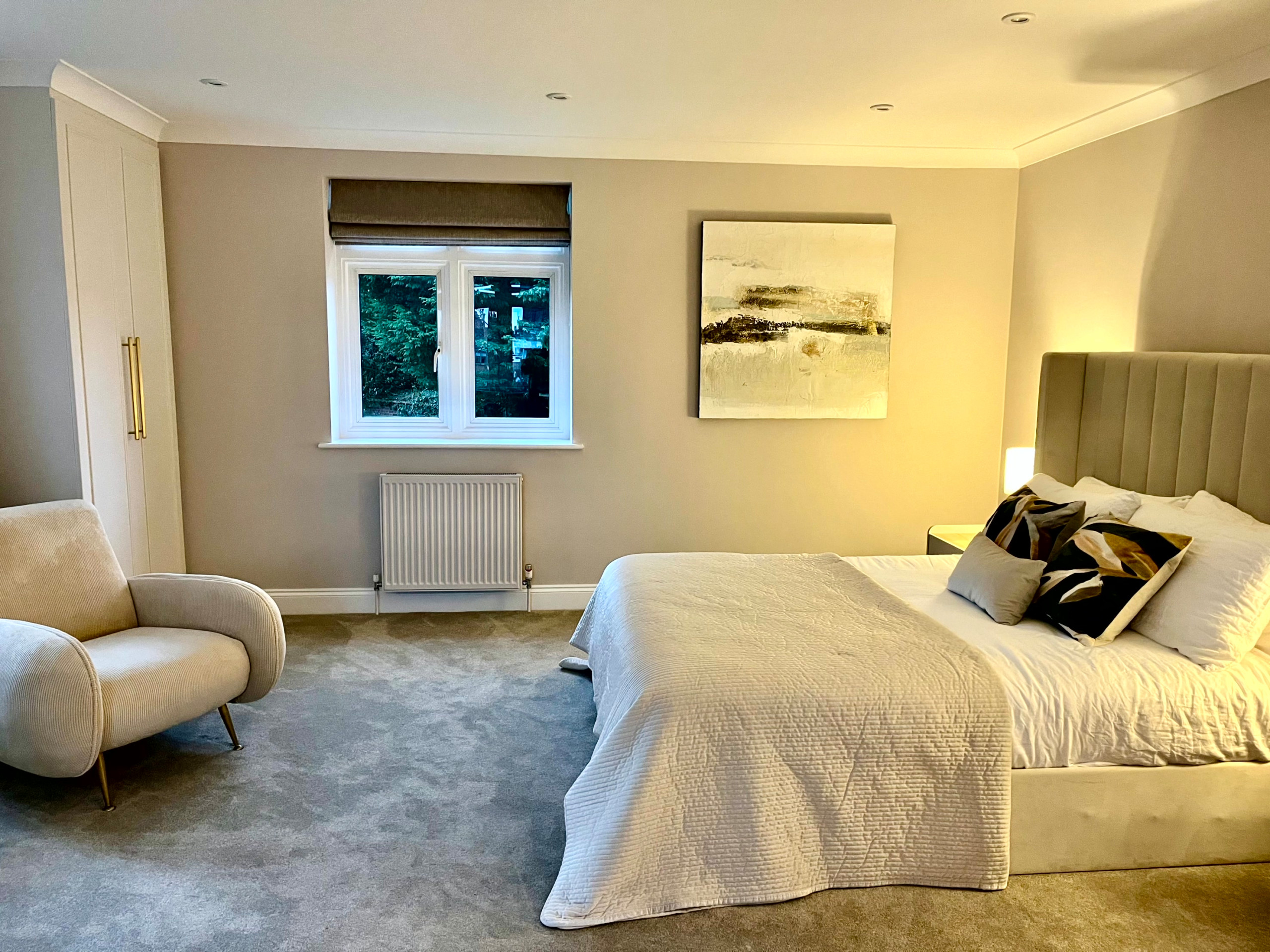 Chislehurst Guest Bedroom, Dressing Room & Ensuite Bathroom