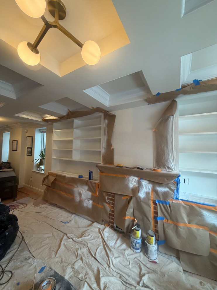 Living Room Custom Bookshelf