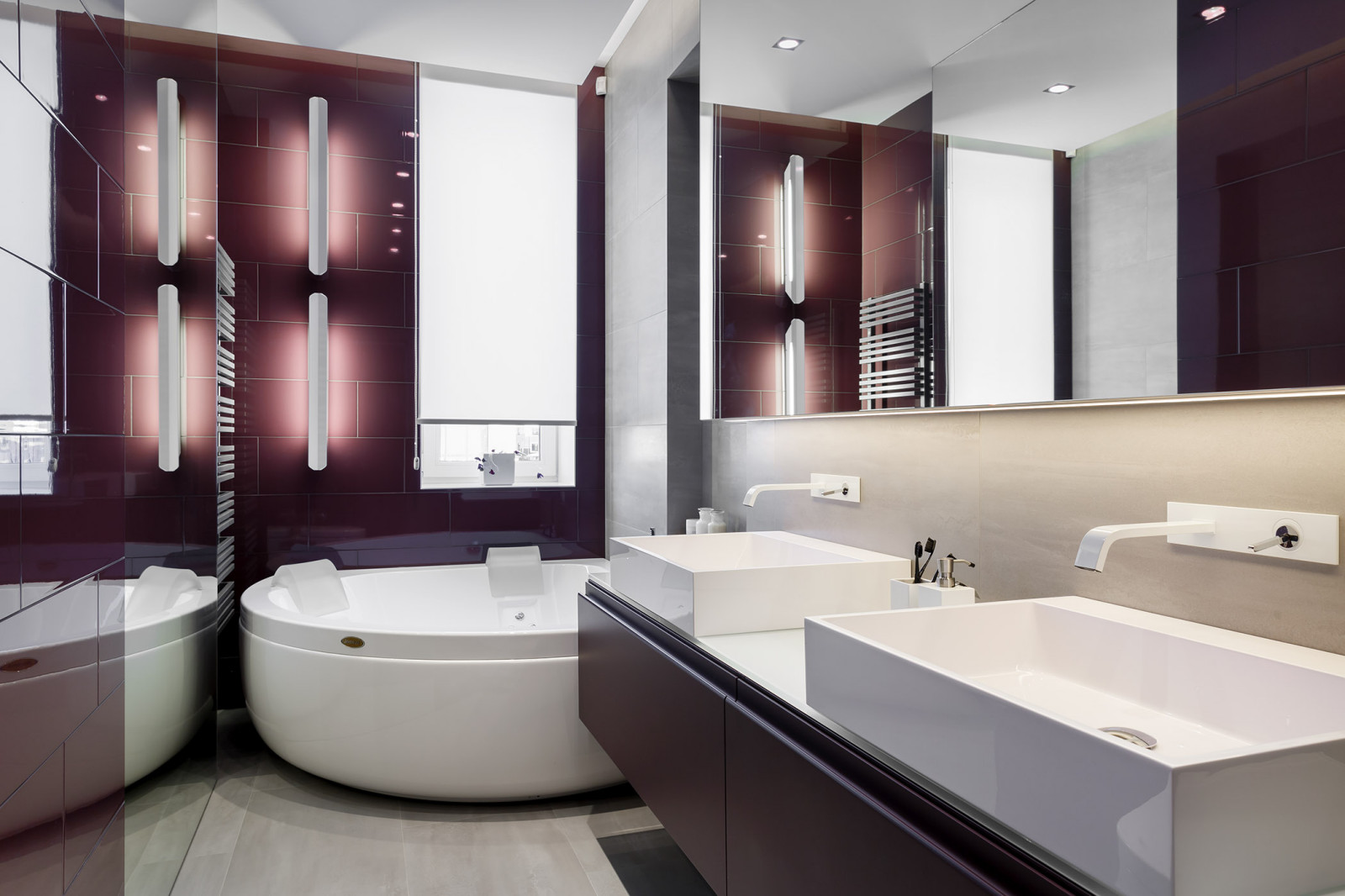 Интерьер ванной комнаты