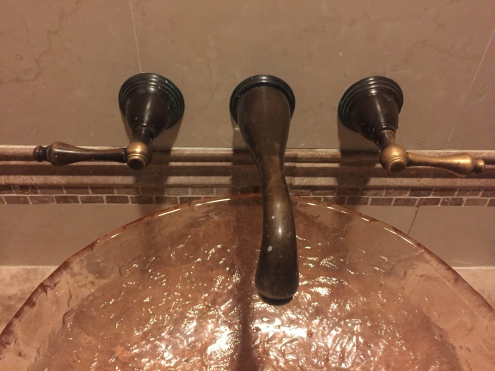 Can I refinish this bathroom faucet?