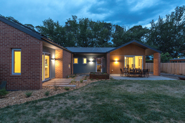 Blue Heeler House contemporary-exterior