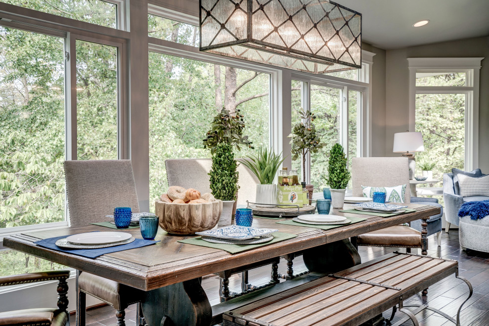 Transitional kitchen photo in DC Metro