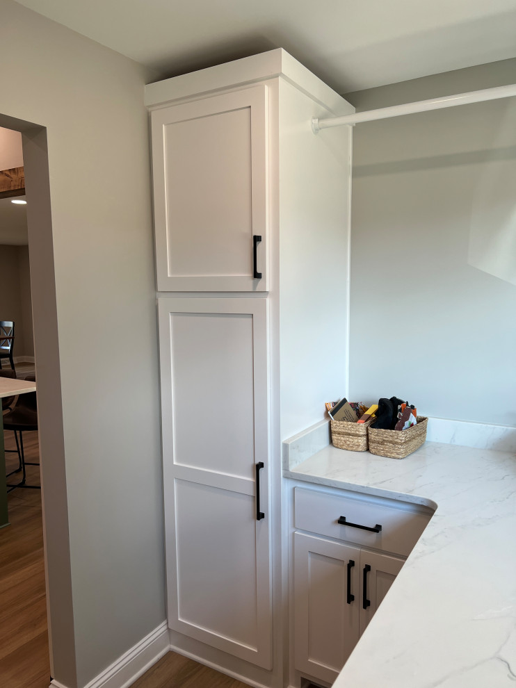 Sage Kitchen and Laundry Room