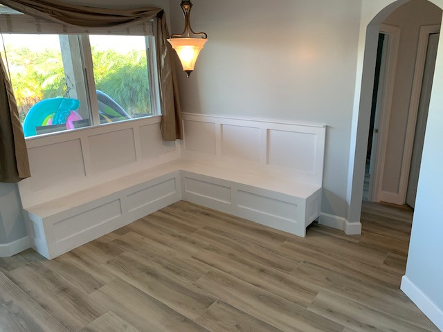 Window Seats and Mudrooms
