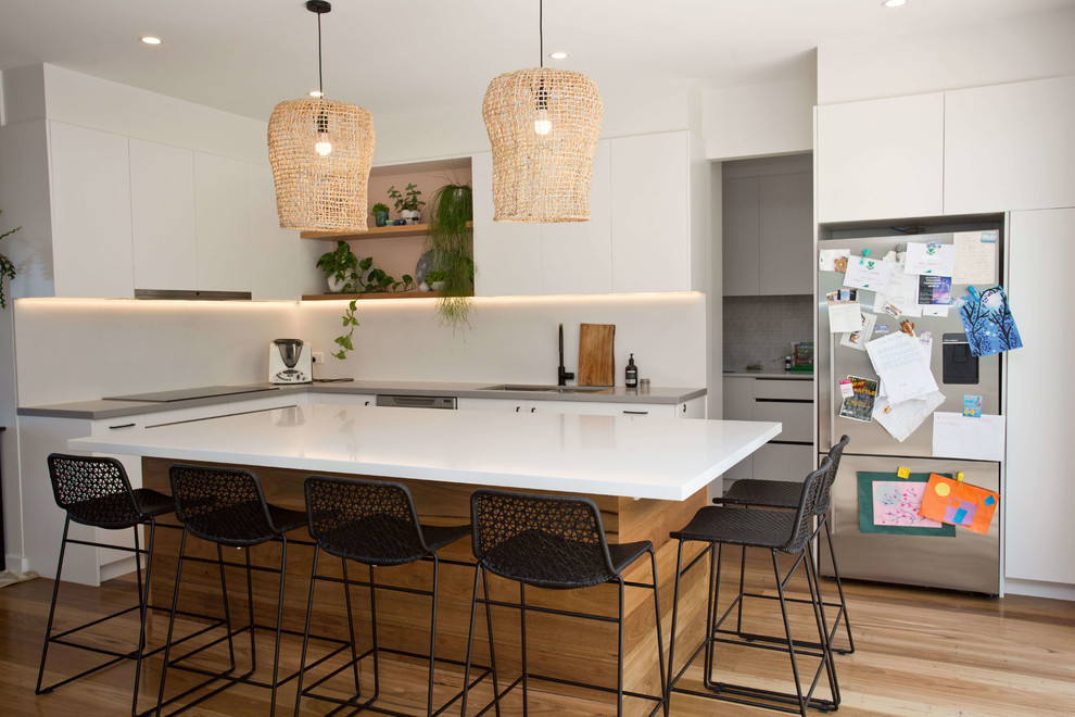 Curl Curl - New Home - Contemporary - Kitchen - Sydney - by Beecraft ...