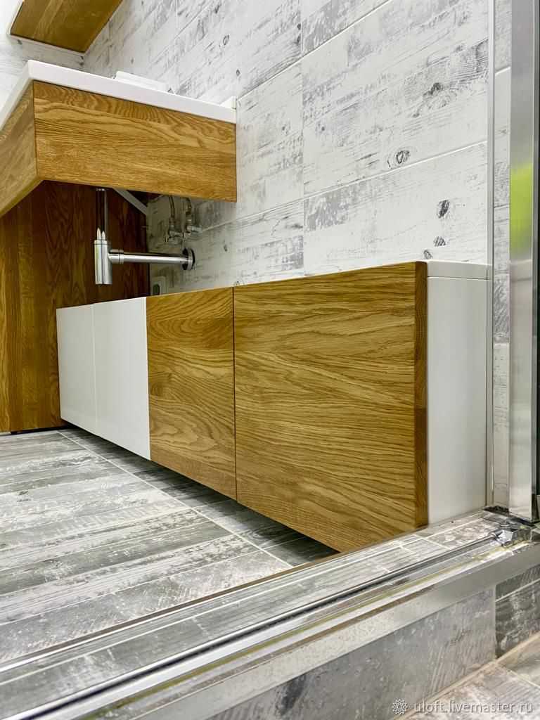 Мебель в ванную на заказ Москва