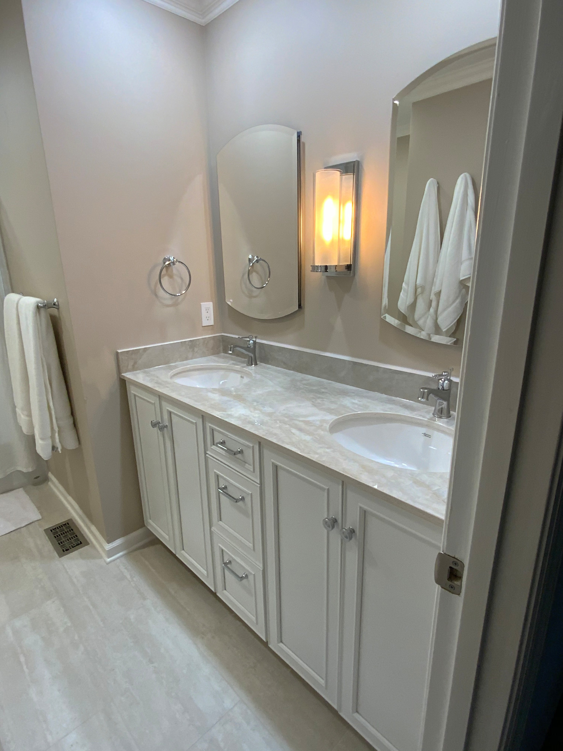 Remodeled Hall Bathroom