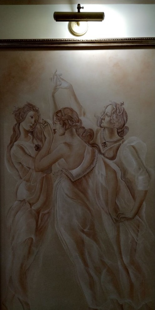 Мотивы эпохи Возрождения в современной квартире.