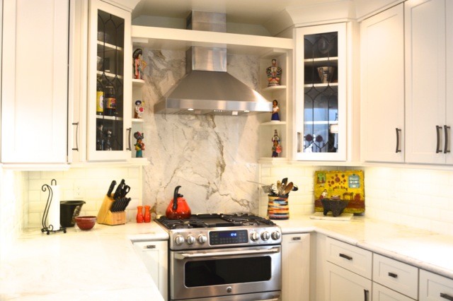 Kitchen - transitional kitchen idea in Los Angeles