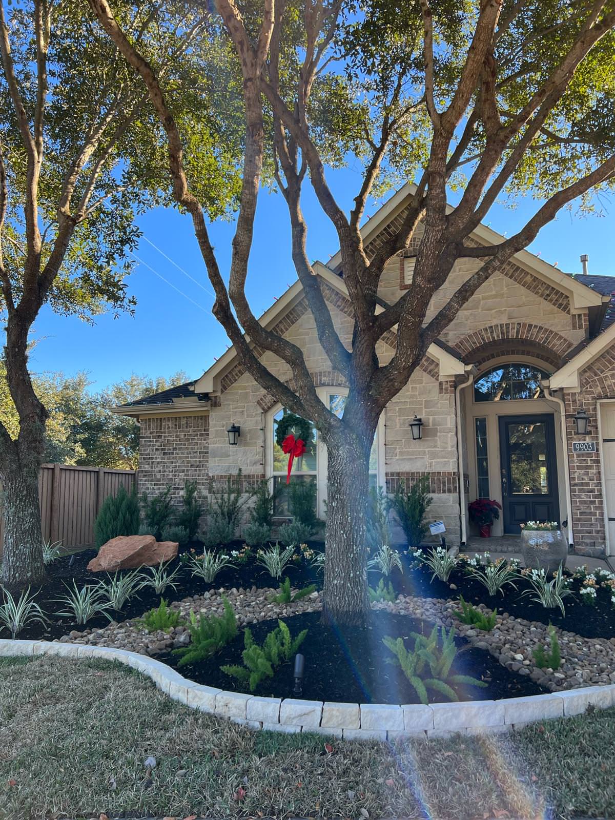Putting Green, Backyard Paradise and Front yard Makeover in Fulshear!