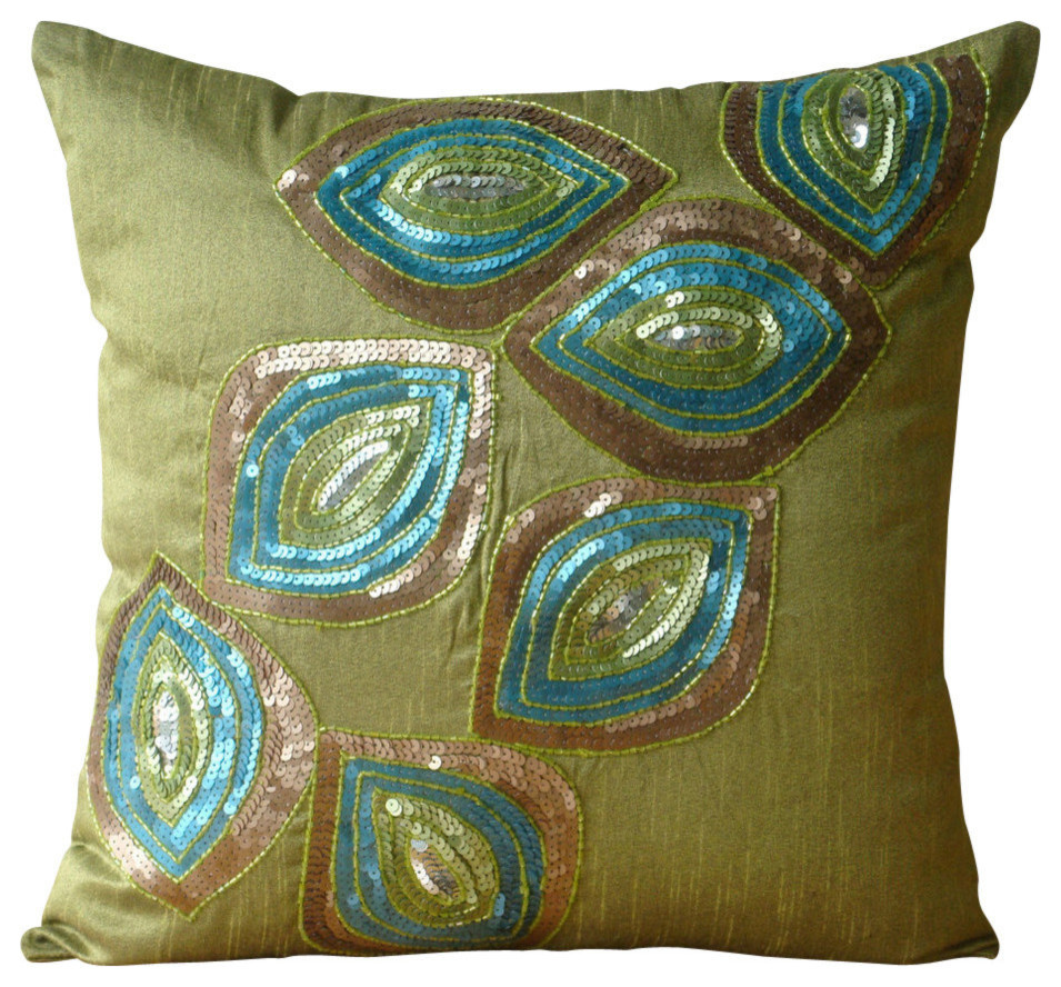 peacock pillow cases