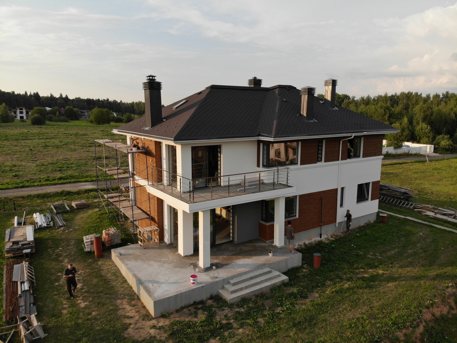 Декоративная штукатурка имитирует фактуру Дерево Visage Ceresit, газобетон и ППС