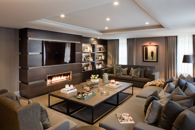 Private residence - Northumberland trendy-dagligstue