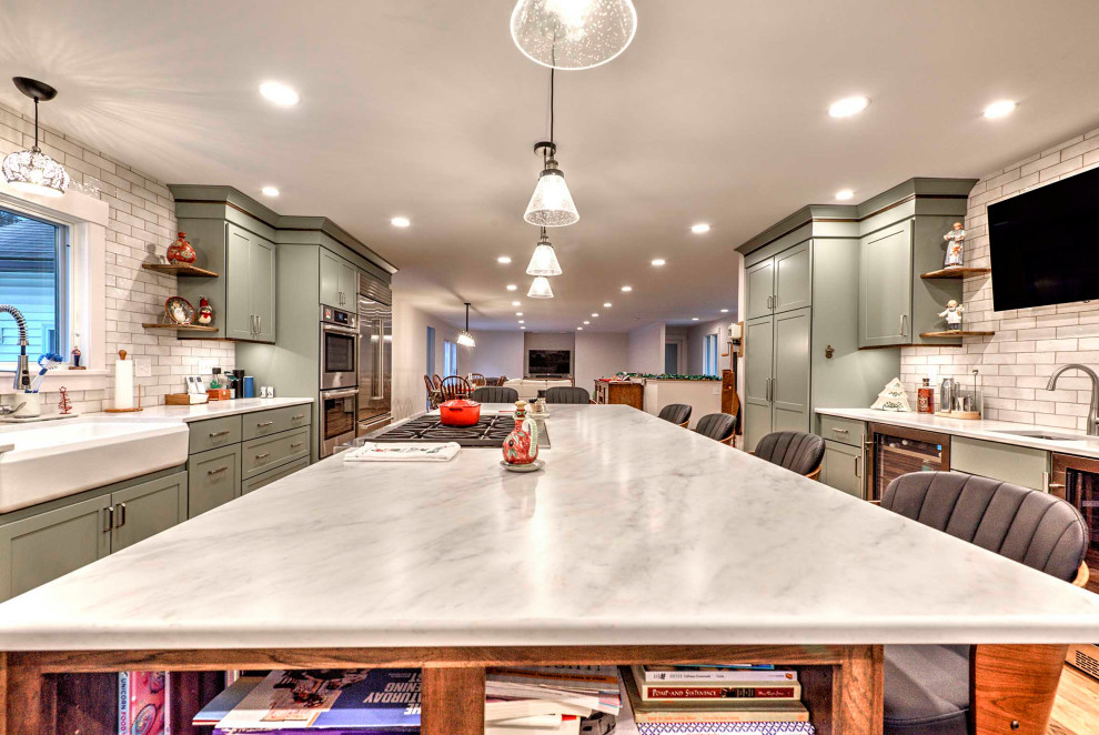 Open Concept Kitchen Remodel - Gill, MA