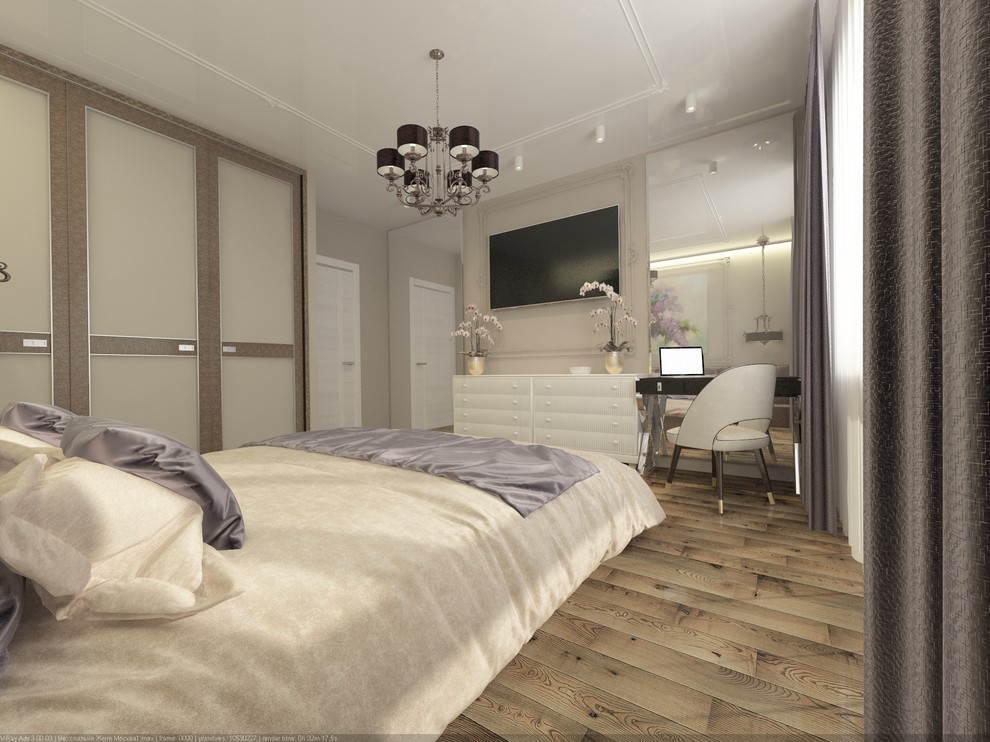 3-х комнатная квартира в современном стиле.