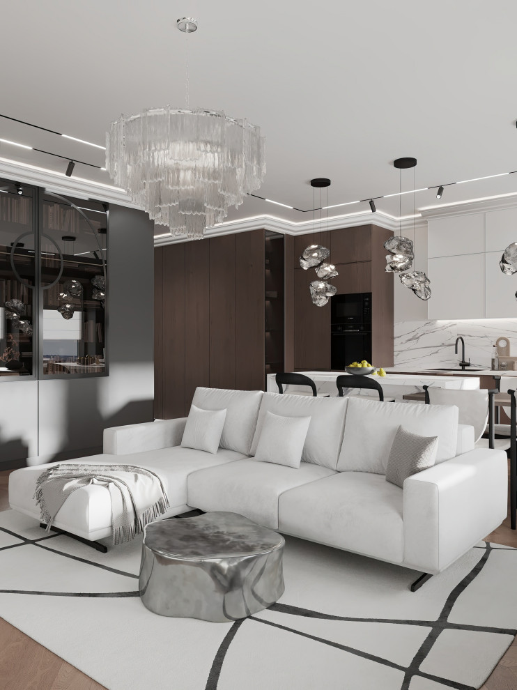 Дизайн и ремонт квартиры в ЖК Зиларт - Новелла на французском