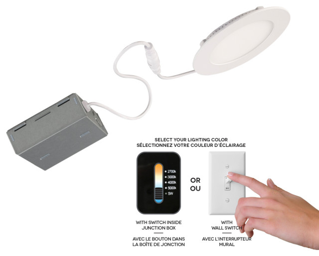 BAZZ Integrated LED recessed fixture White Modern Recessed