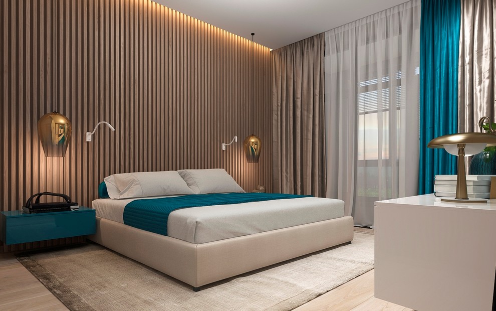 Современный интерьер в квартире - спальня