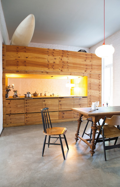 Privatwohnung contemporary-kitchen