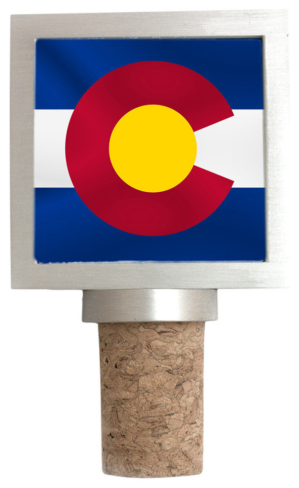 Colorado Flag Wine Stopper