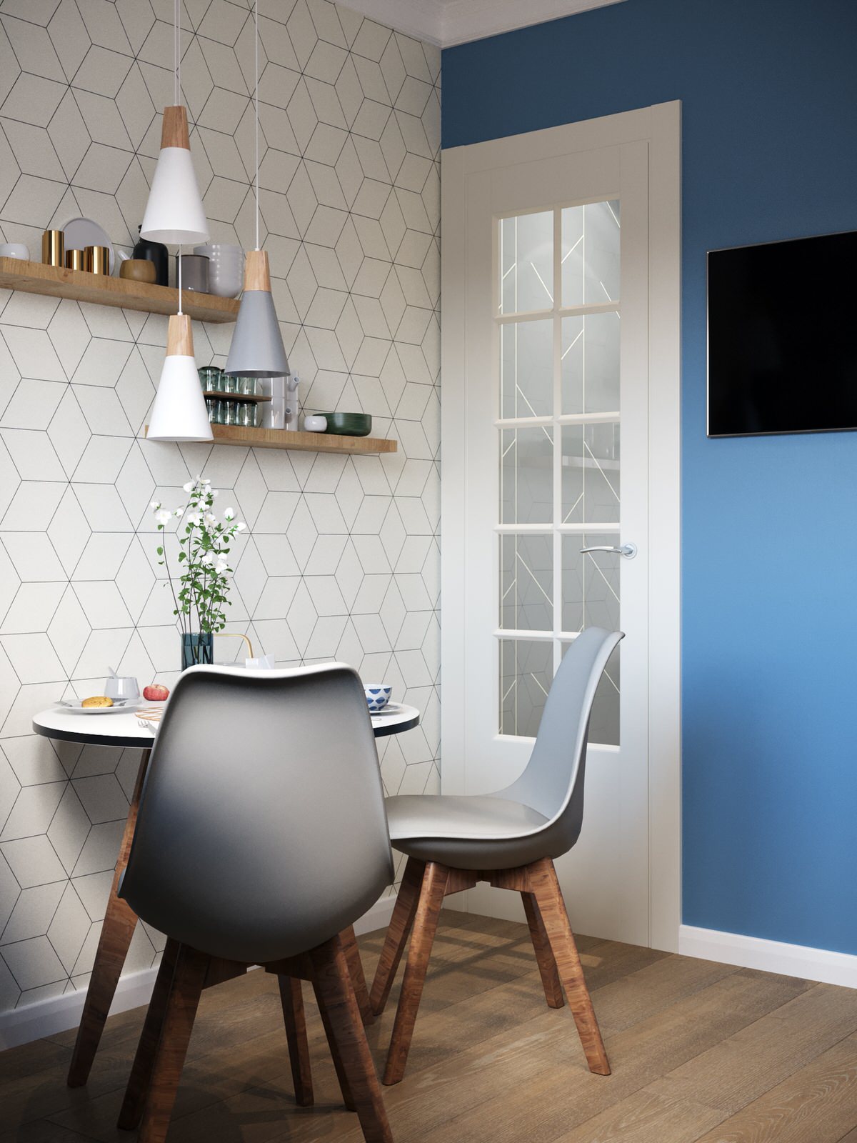 Современный дизайн 2-комнатной квартиры в Говорово