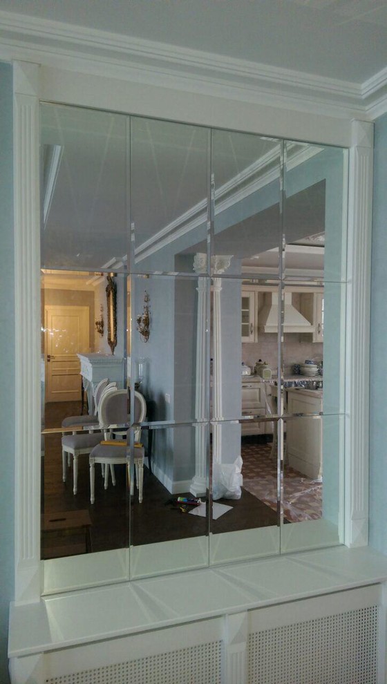 Панно из зеркал с фацетом