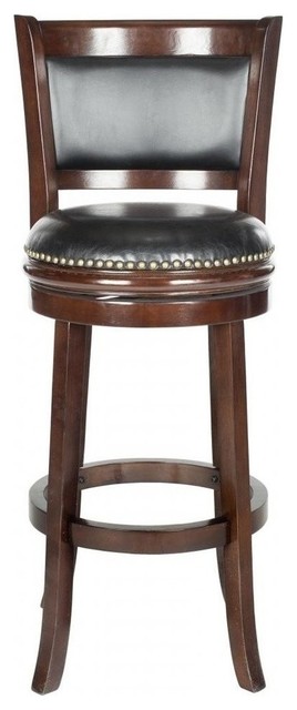 Brockway Swivel Stool Transitional Bar Stools And Counter Stools By Safavieh