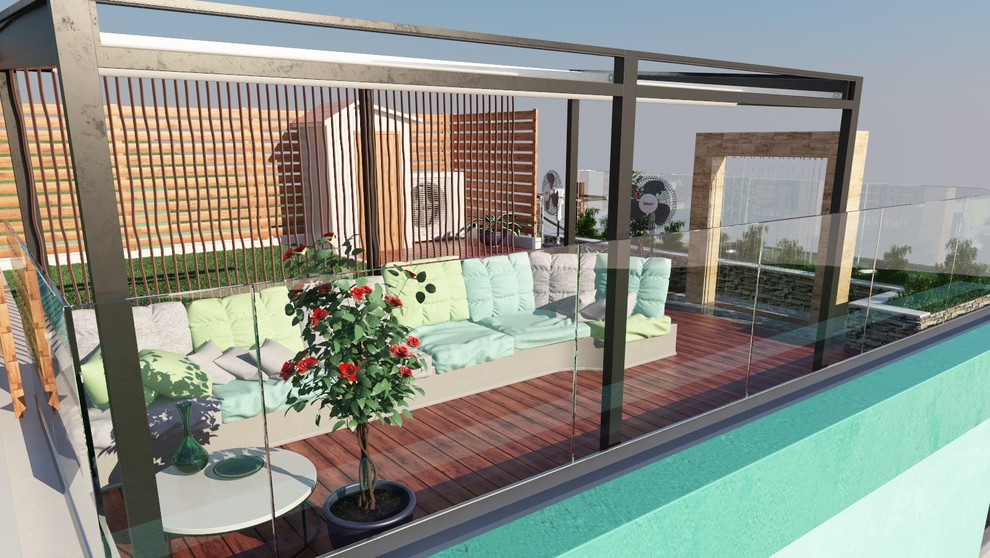 Барбекю на крыше