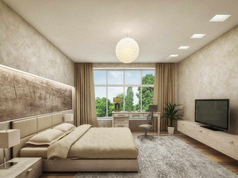 Интерьер дома в поселке Летова Роща