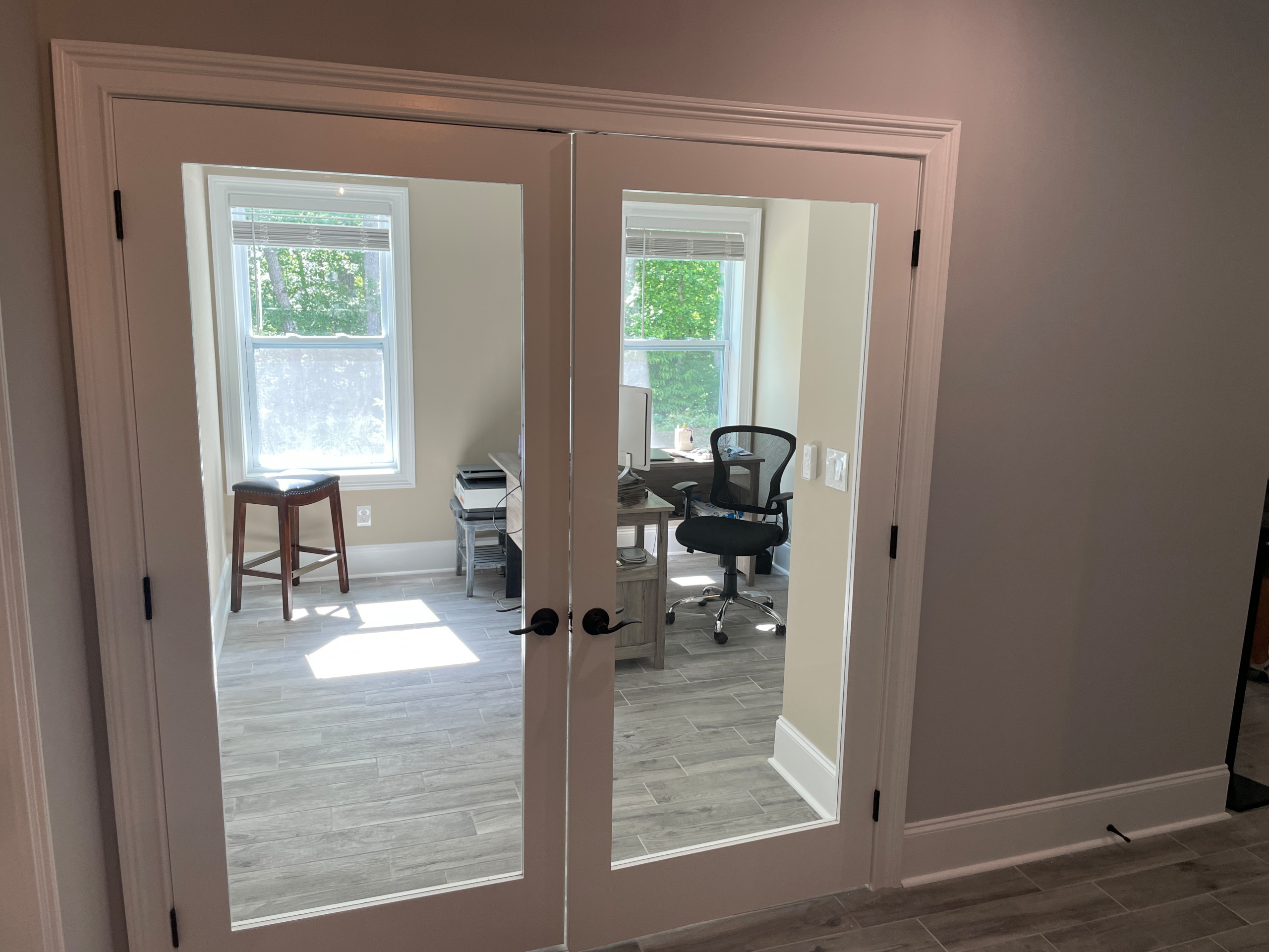 Basement Finished at Milton