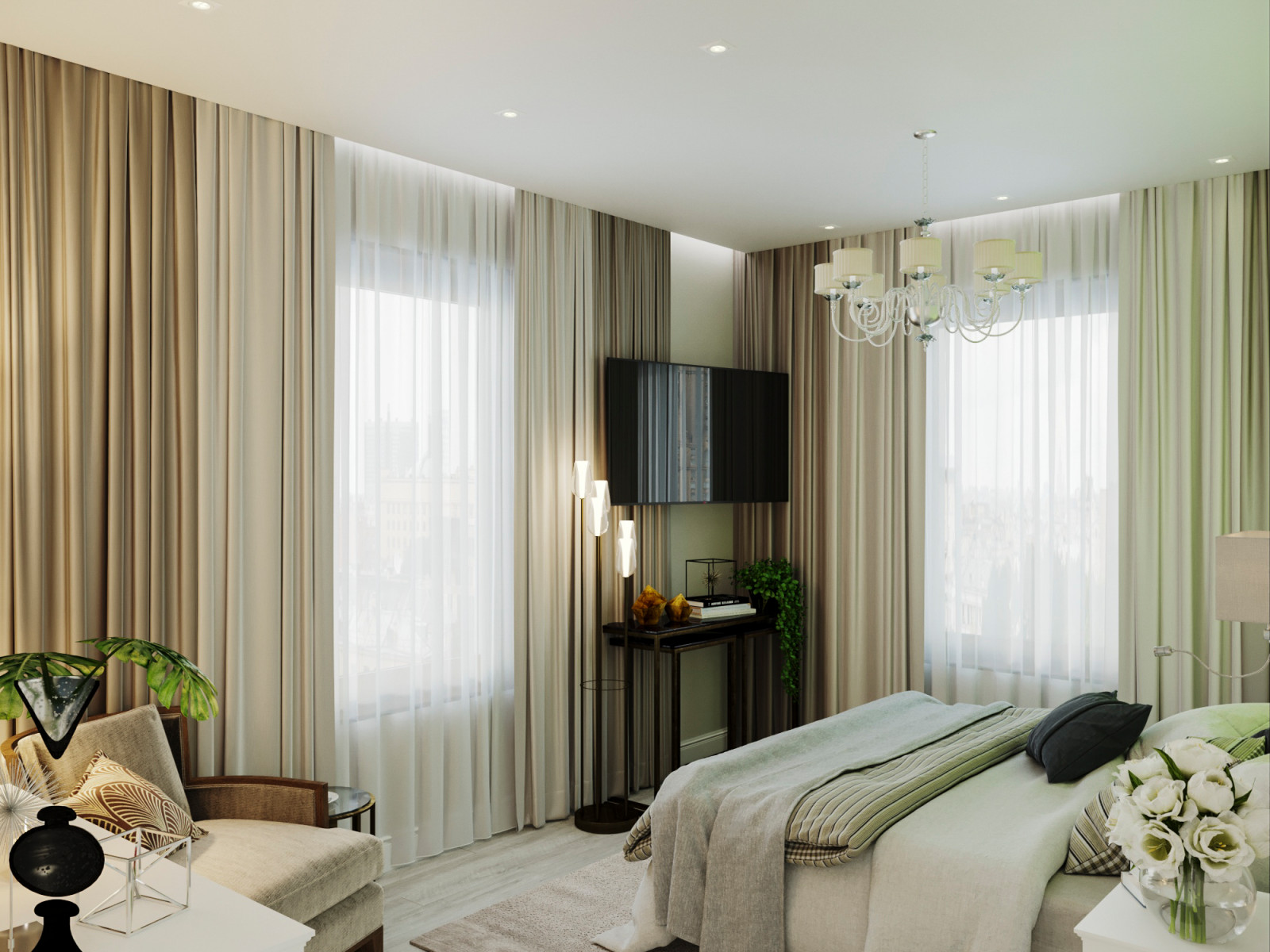 Дом 180 кв.м. в современном стиле.