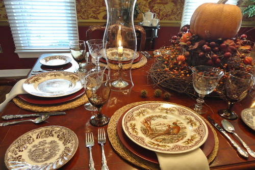 Thanksgiving Decor, Victorian Thanksgiving Decor