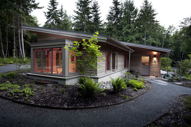 Contemporary Home contemporain-facade