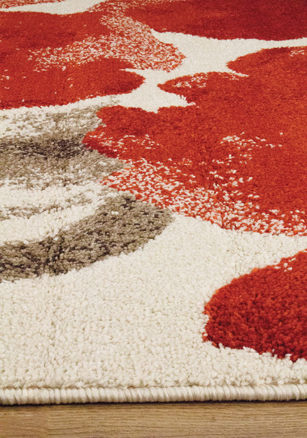 Kalora Camino Flowers Rug Contemporary Area Rugs By Plushrugs Kalora Camino Flowers Rug