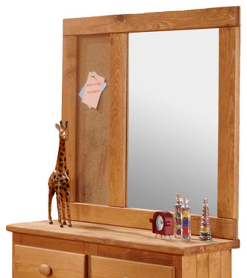 Chelsea Home Landscape Mirror in Ginger Stain