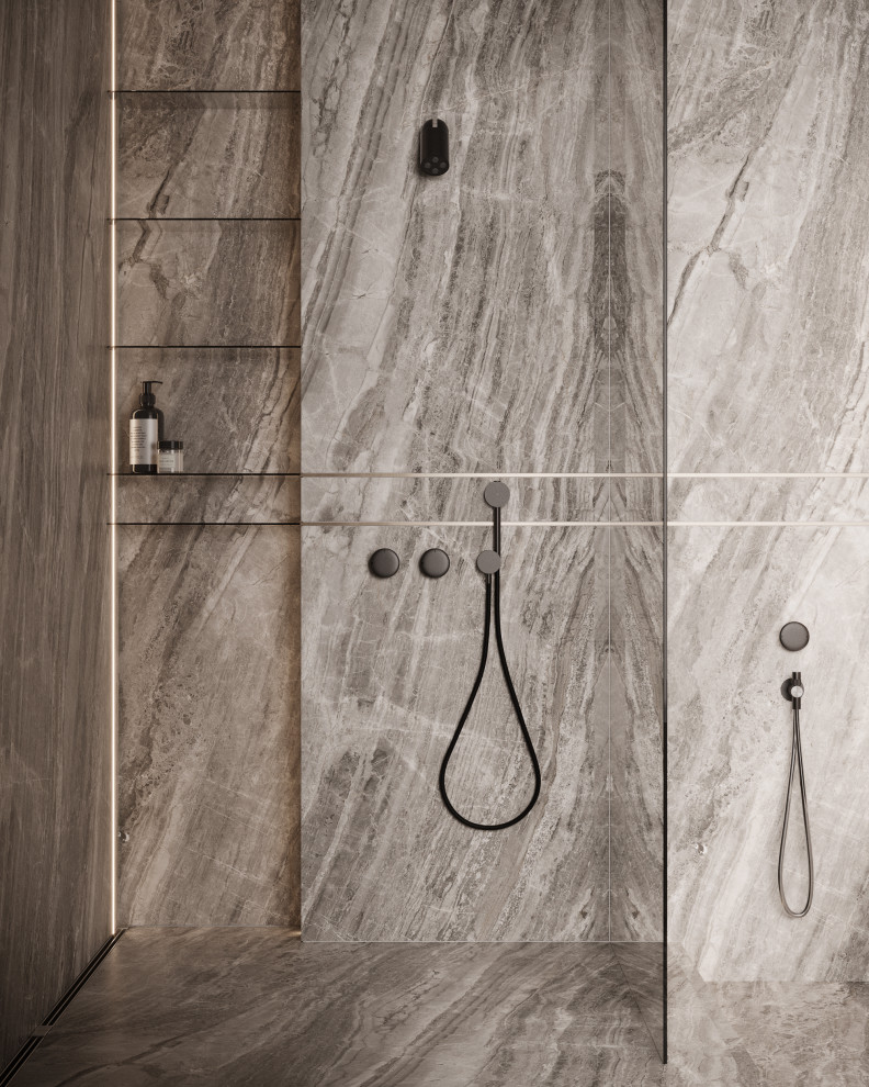 Modern megalopolis apartment